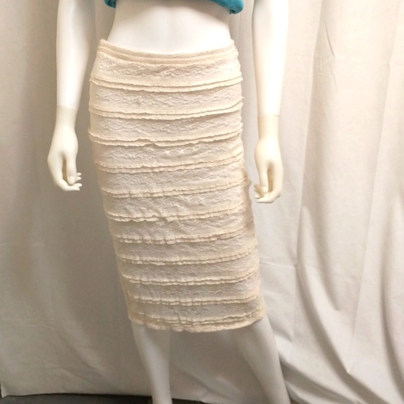 i jeans by Buffalo Dresses & Skirts - XLarge Cream White Jeans by Buffalo Skirt